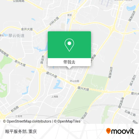 顺平服务部地图