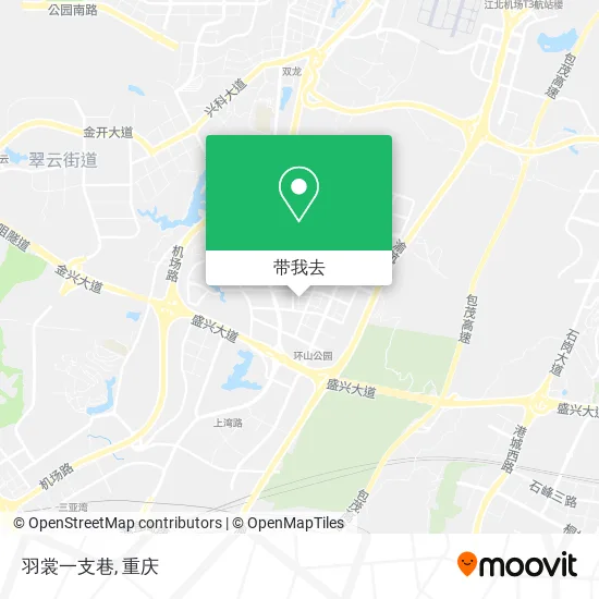 羽裳一支巷地图