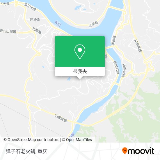 弹子石老火锅地图