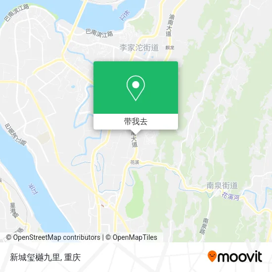新城玺樾九里地图