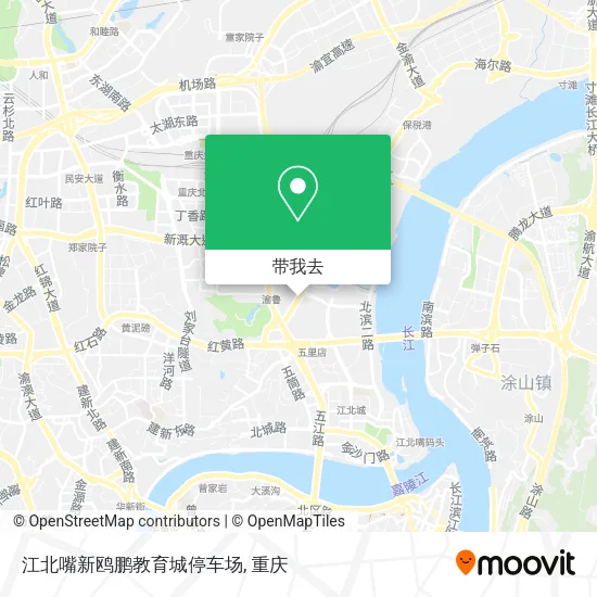 江北嘴新鸥鹏教育城停车场地图