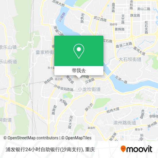 浦发银行24小时自助银行(沙南支行)地图
