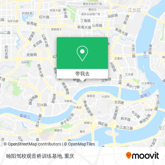 翰阳驾校观音桥训练基地地图