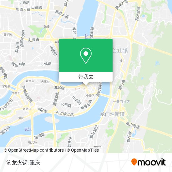 沧龙火锅地图