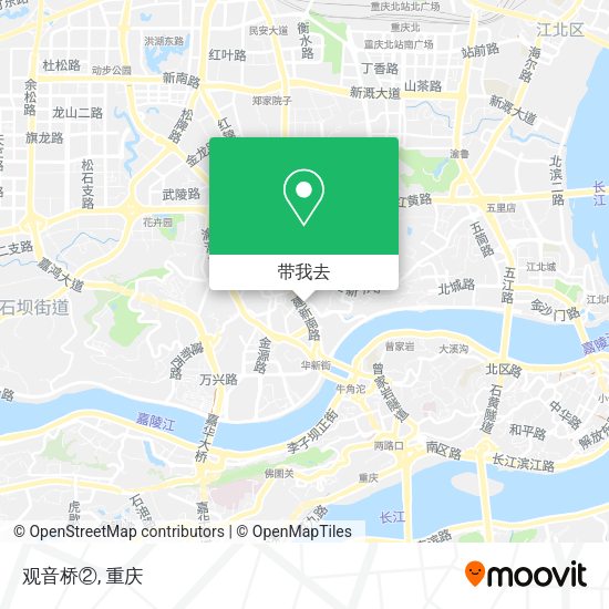 观音桥②地图