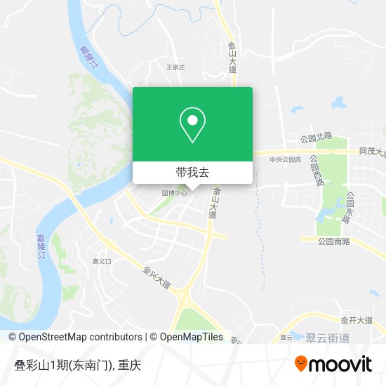 叠彩山1期(东南门)地图
