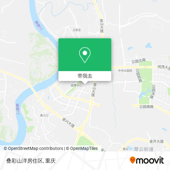 叠彩山洋房住区地图