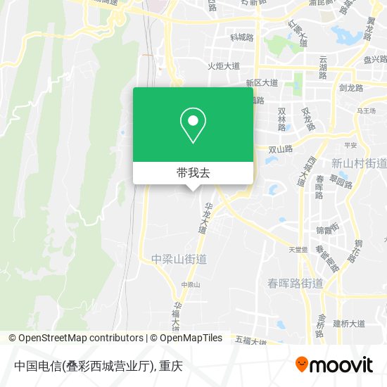 中国电信(叠彩西城营业厅)地图