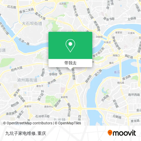 九坑子家电维修地图