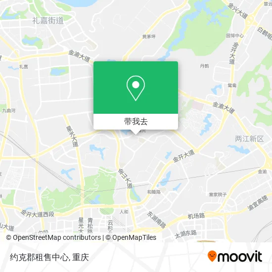 约克郡租售中心地图
