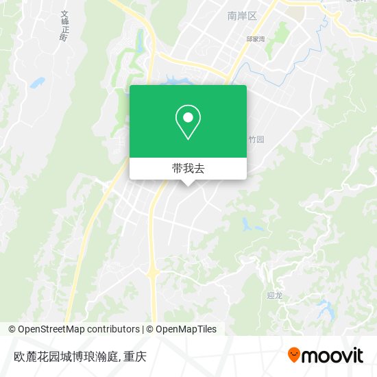 欧麓花园城博琅瀚庭地图