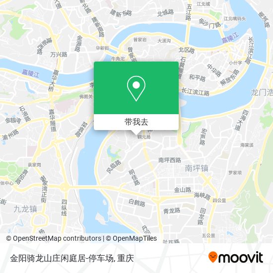 金阳骑龙山庄闲庭居-停车场地图