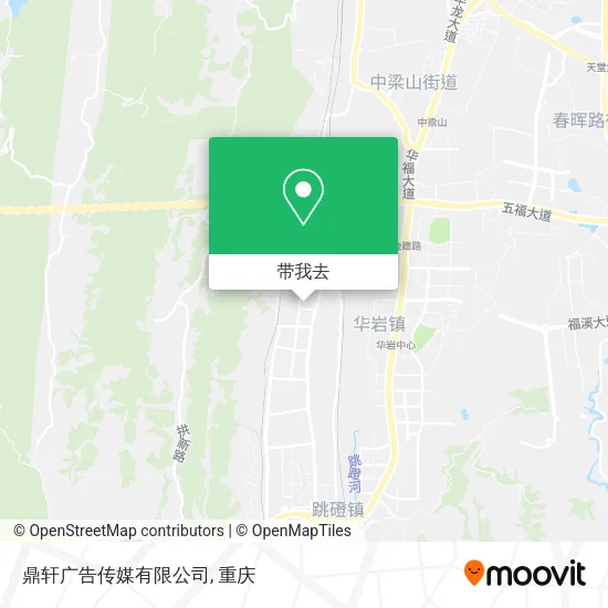 鼎轩广告传媒有限公司地图