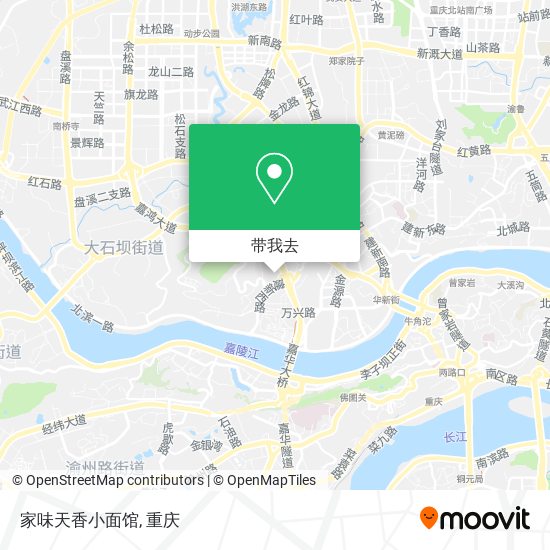 家味天香小面馆地图