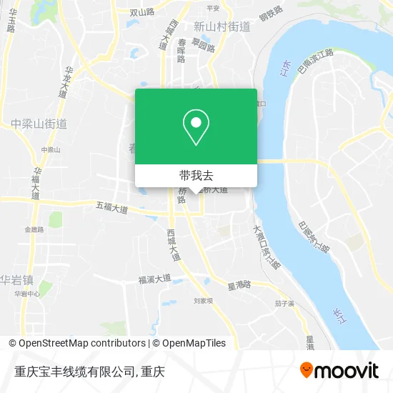 重庆宝丰线缆有限公司地图