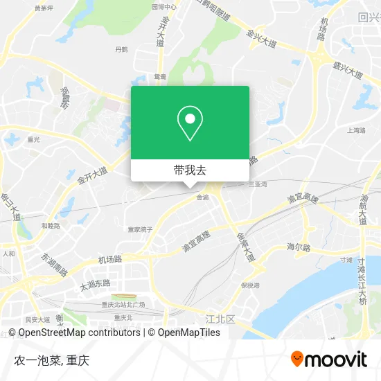 农一泡菜地图