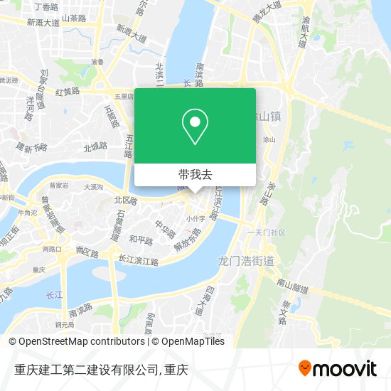 重庆建工第二建设有限公司地图