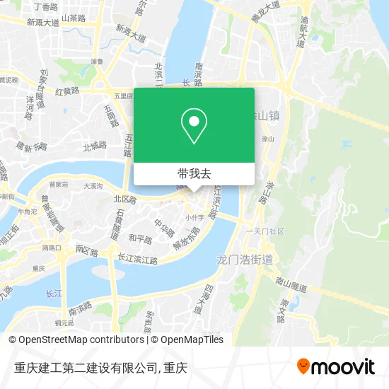 重庆建工第二建设有限公司地图