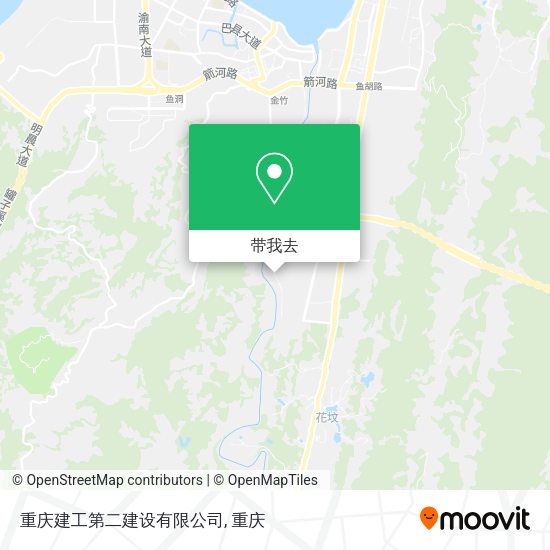 重庆建工第二建设有限公司地图