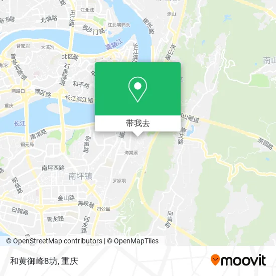 和黄御峰8坊地图