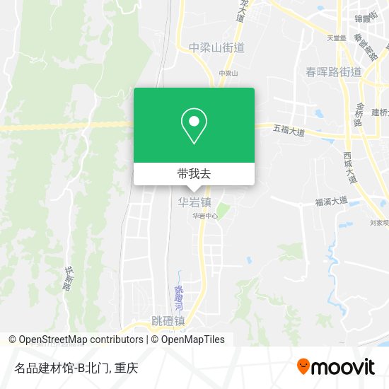 名品建材馆-B北门地图