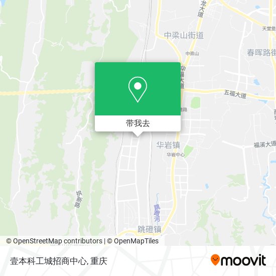 壹本科工城招商中心地图
