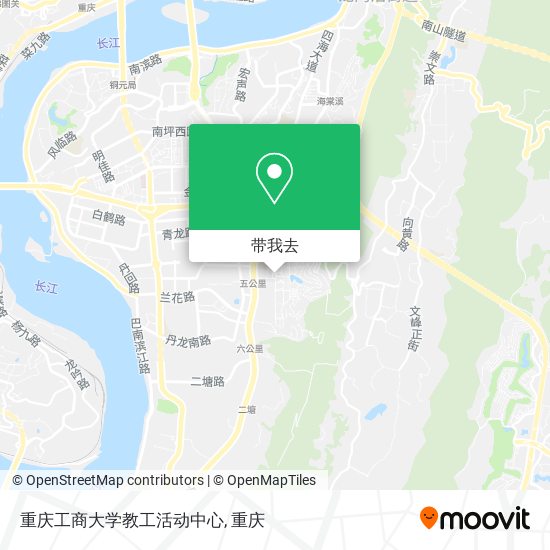 重庆工商大学教工活动中心地图