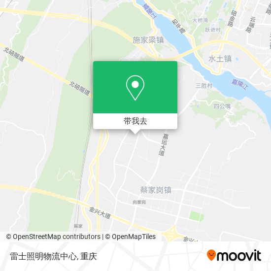 雷士照明物流中心地图