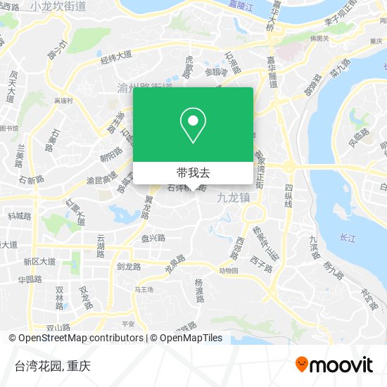 台湾花园地图