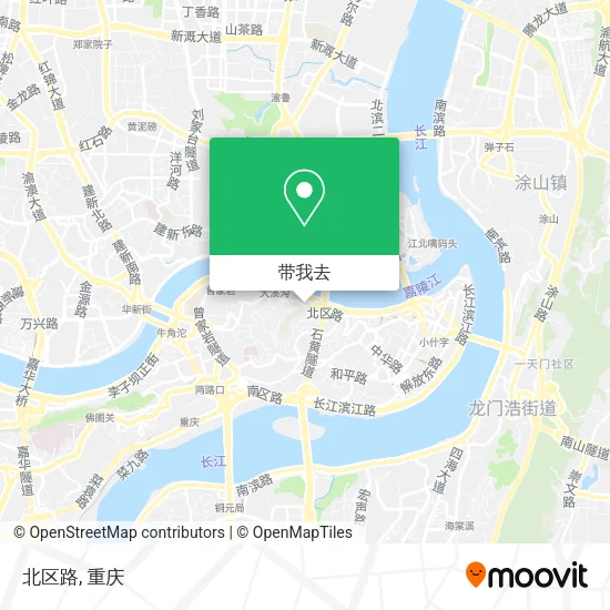 北区路地图