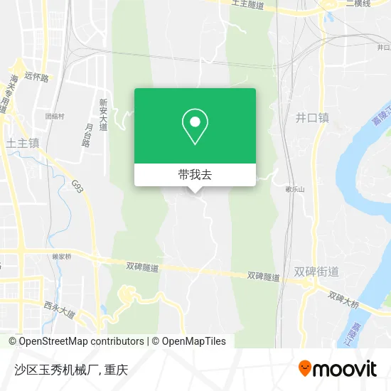 沙区玉秀机械厂地图