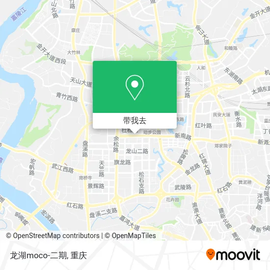 龙湖moco-二期地图