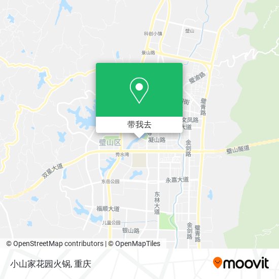 小山家花园火锅地图