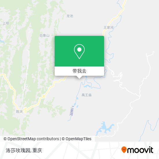 洛莎玫瑰园地图