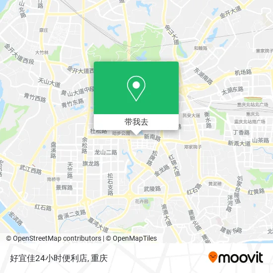 好宜佳24小时便利店地图