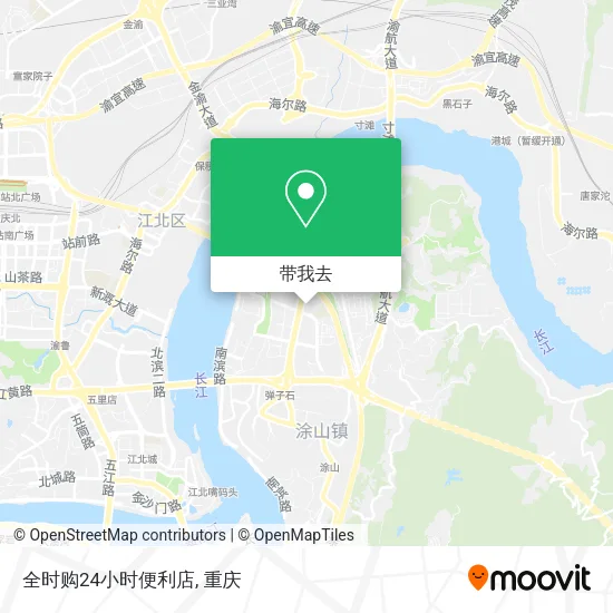 全时购24小时便利店地图