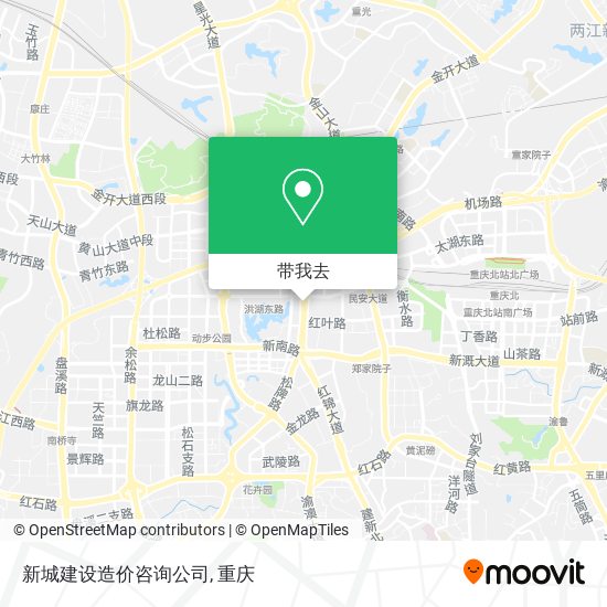新城建设造价咨询公司地图