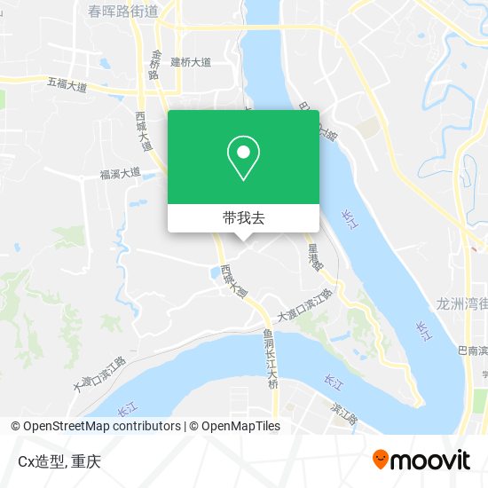 Cx造型地图