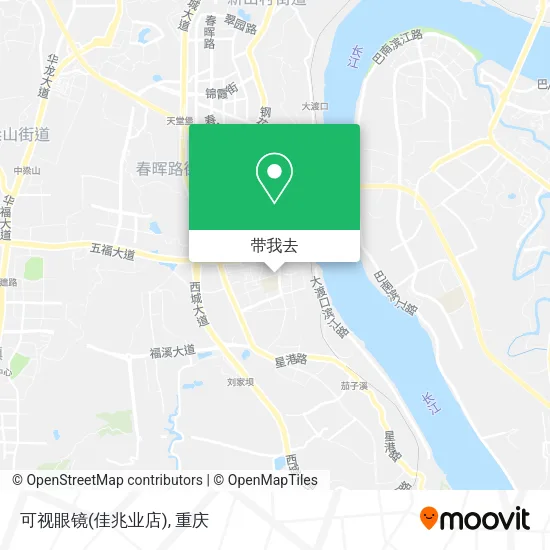 可视眼镜(佳兆业店)地图
