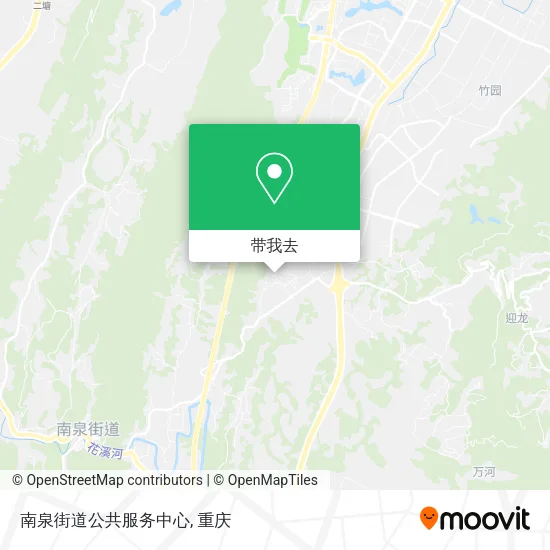 南泉街道公共服务中心地图