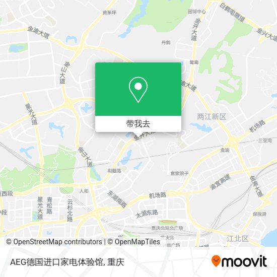 AEG德国进口家电体验馆地图
