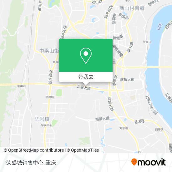 荣盛城销售中心地图