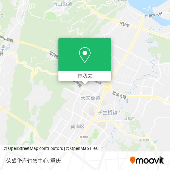 荣盛华府销售中心地图