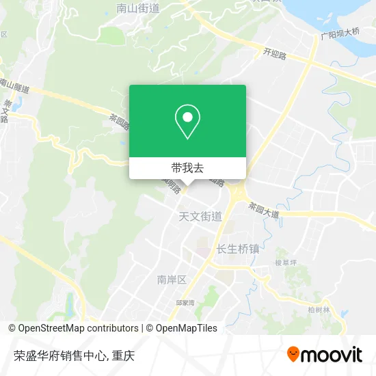 荣盛华府销售中心地图
