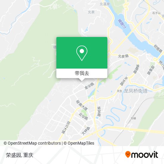 荣盛园地图