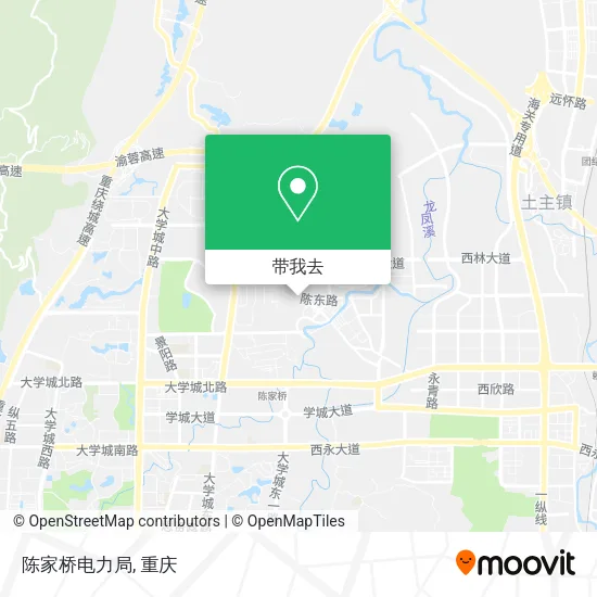 陈家桥电力局地图