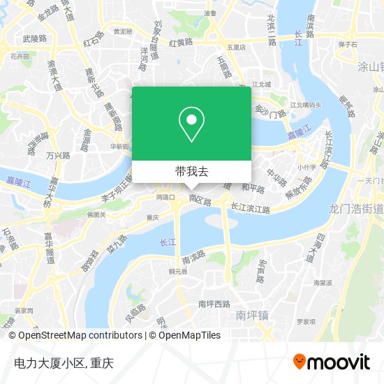 电力大厦小区地图