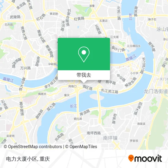 电力大厦小区地图