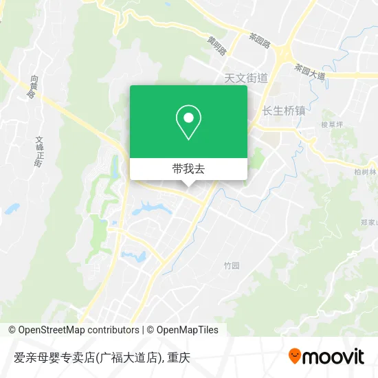 爱亲母婴专卖店(广福大道店)地图