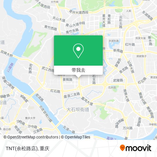 TNT(余松路店)地图